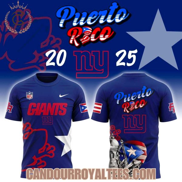New York Giants Puerto Rico 2025 Hoodie