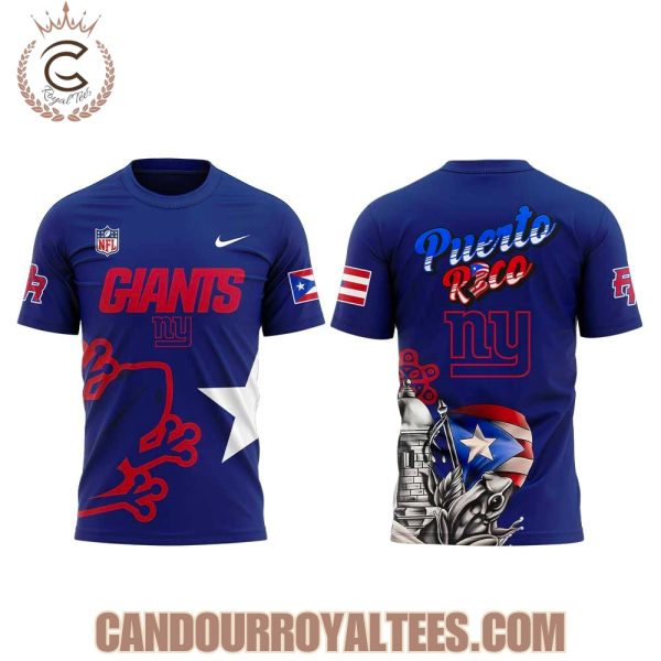 New York Giants Puerto Rico 2025 Hoodie
