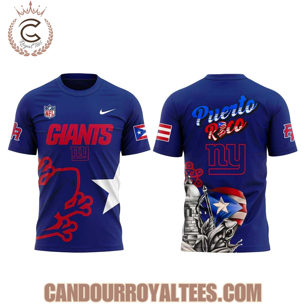New York Giants Puerto Rico 2025 Hoodie New York Giants Puerto Rico 2025 Hoodie