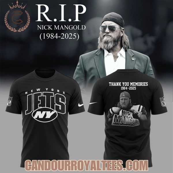 New York Jets Legend Nick Mangold Thank You Memories Tshirt, Hoodie