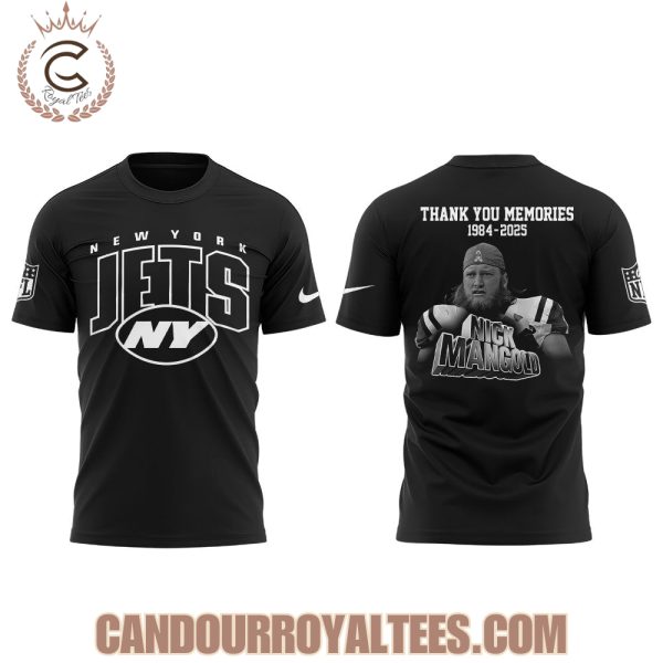 New York Jets Legend Nick Mangold Thank You Memories Tshirt, Hoodie