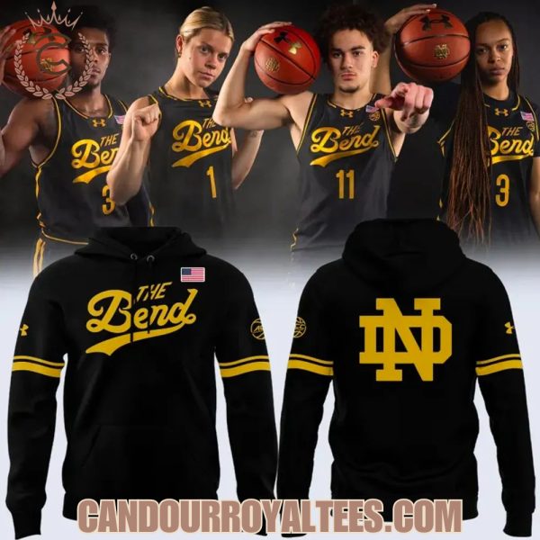 Notre Dame Basketball 2025 The Bend Uniform Hoodie