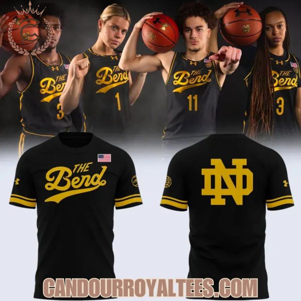 Notre Dame Basketball 2025 The Bend Uniform Hoodie