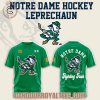 notre dame hockey team leprechaun green hoodie 3.jpg