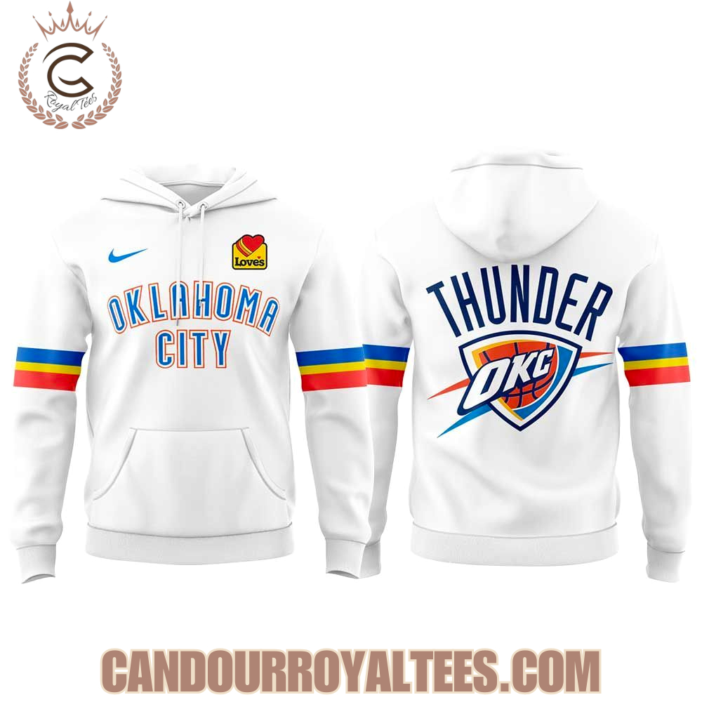 Oklahoma City Thunder Association Swingman 25-26 Uniform Hoodie Oklahoma City Thunder Association Swingman 25-26 Uniform Hoodie