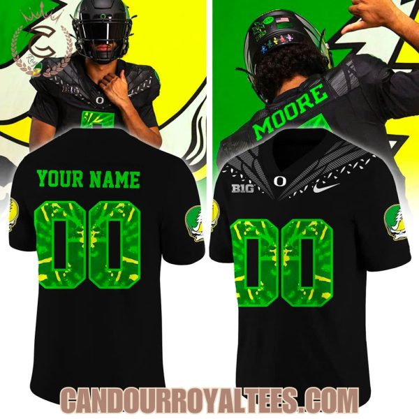 Oregon Ducks Grateful Dead Merchandise Jersey Oregon Ducks Grateful Dead Merchandise Jersey