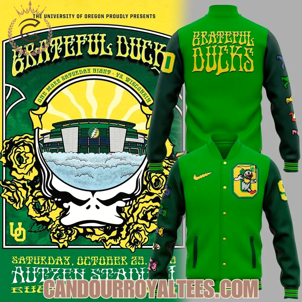 Oregon Ducks x Grateful Dead Jacket Oregon Ducks x Grateful Dead Jacket
