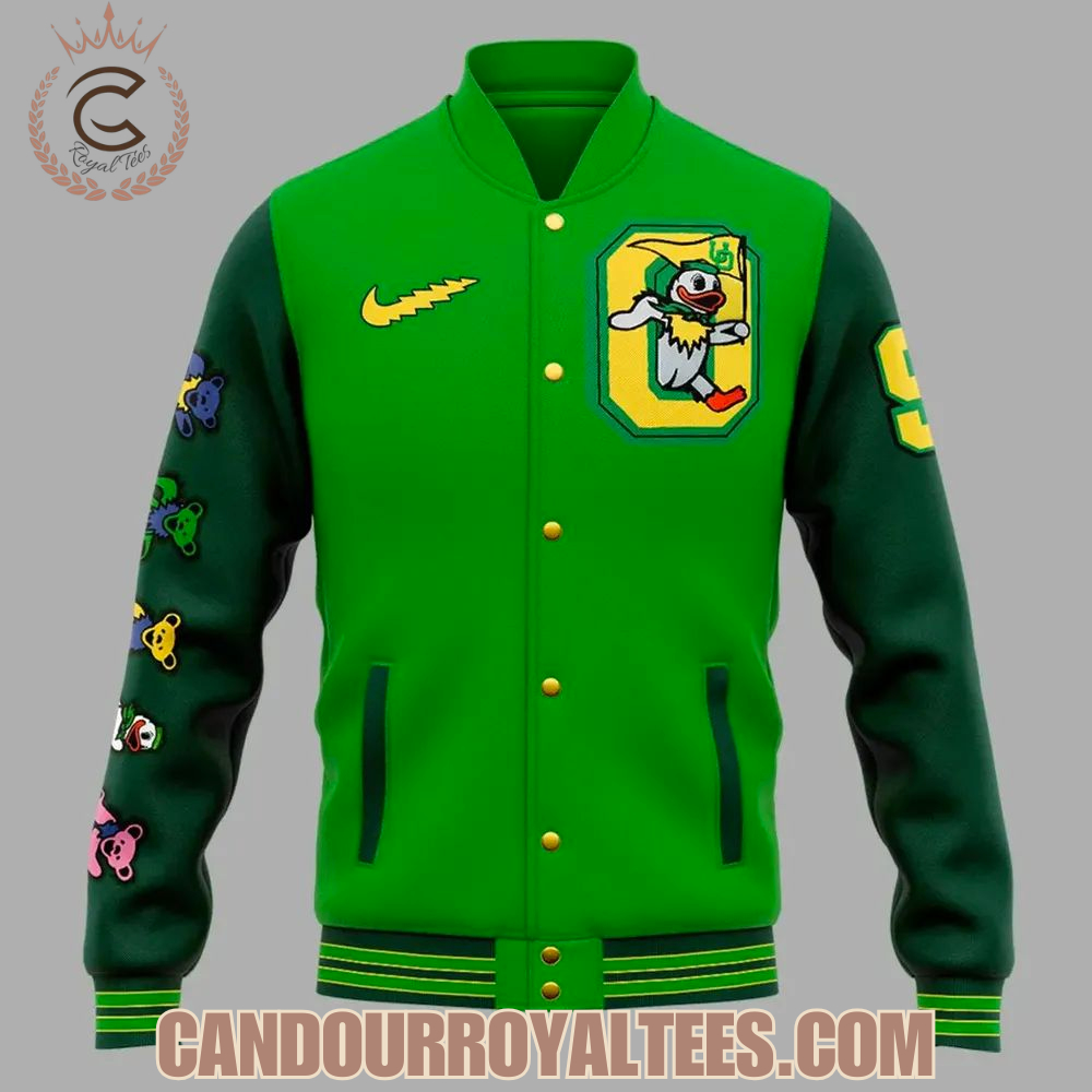 Oregon Ducks x Grateful Dead Jacket Oregon Ducks x Grateful Dead Jacket