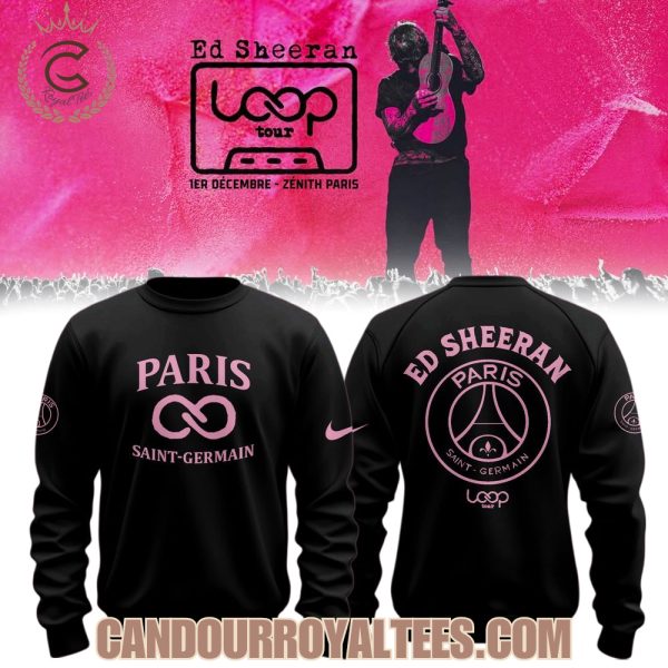 Paris Saint Germain x EdSheeran Loop Tour 2025 Hoodie