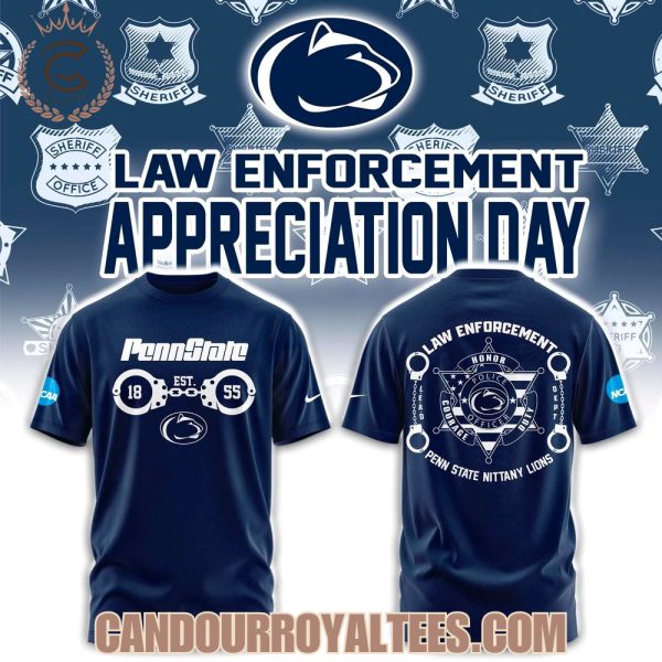 Penn State Nittany Lions Law Enforcement Day Tshirt, Hoodie