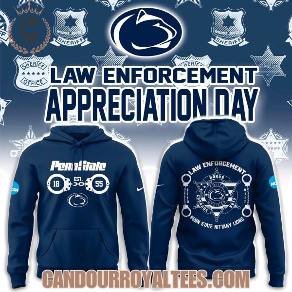 Penn State Nittany Lions Law Enforcement Day Tshirt, Hoodie