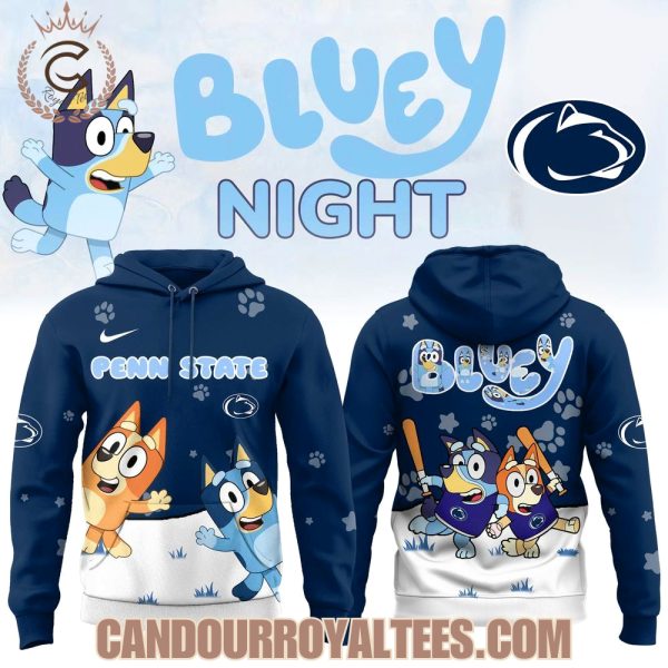 Penn State Nittany Lions x Bluey Night Hoodie