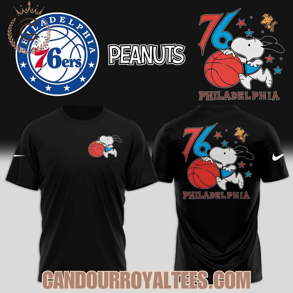 Philadelphia 76ers x Peanuts Snoopy Slam 76 Hoodie Philadelphia 76ers x Peanuts Snoopy Slam 76 Hoodie