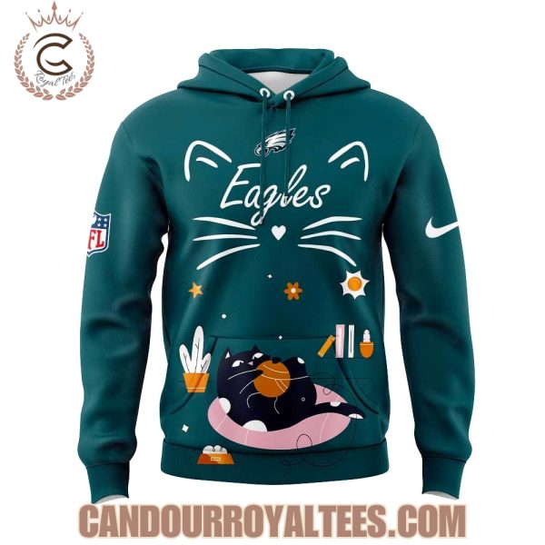 Philadelphia Eagles Cat Day Hoodie