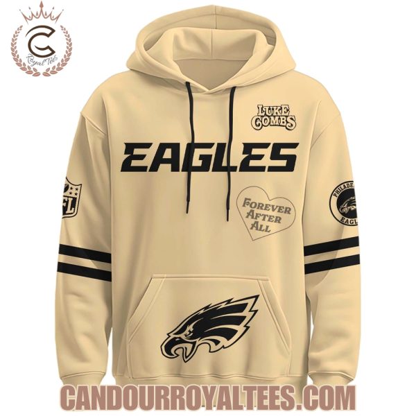Philadelphia Eagles x Luke Combs Beer Never Broke My Heart Tour 2025 Hoodie