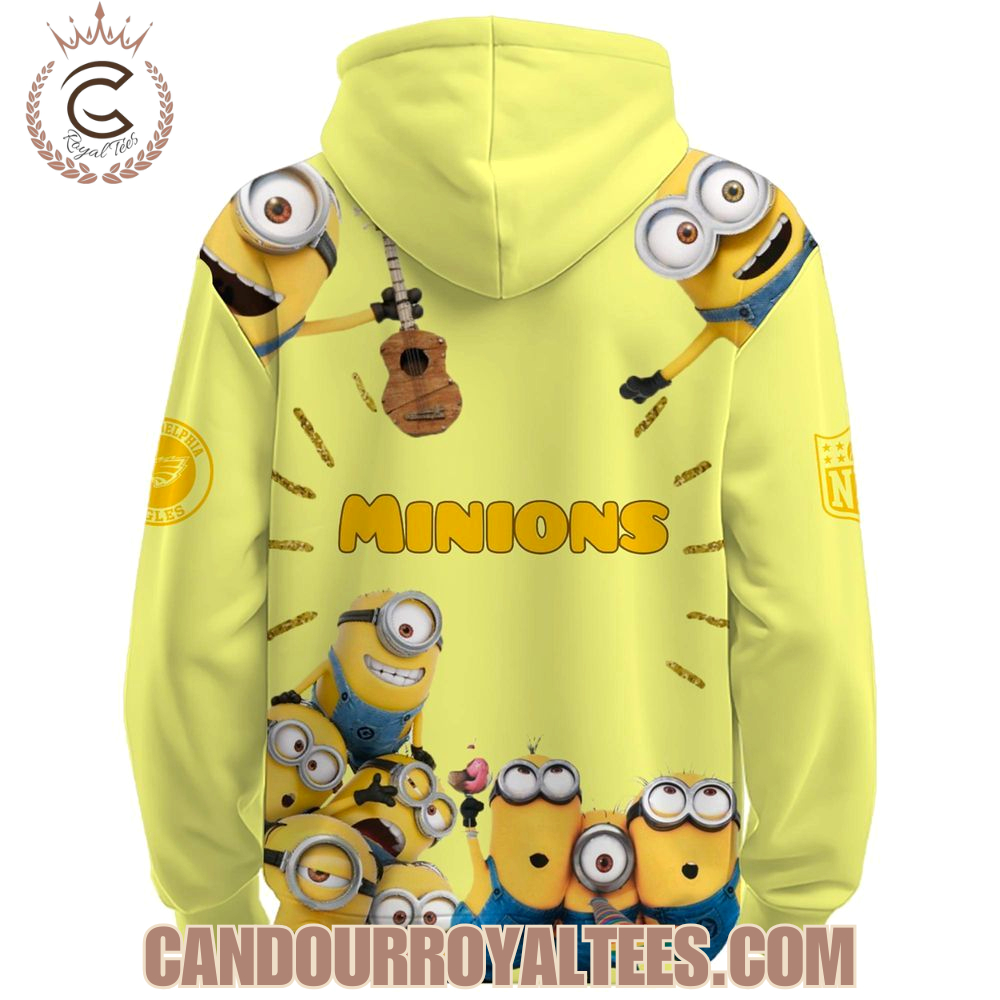 Philadelphia Eagles x Minions 2025 Hoodie Philadelphia Eagles x Minions 2025 Hoodie