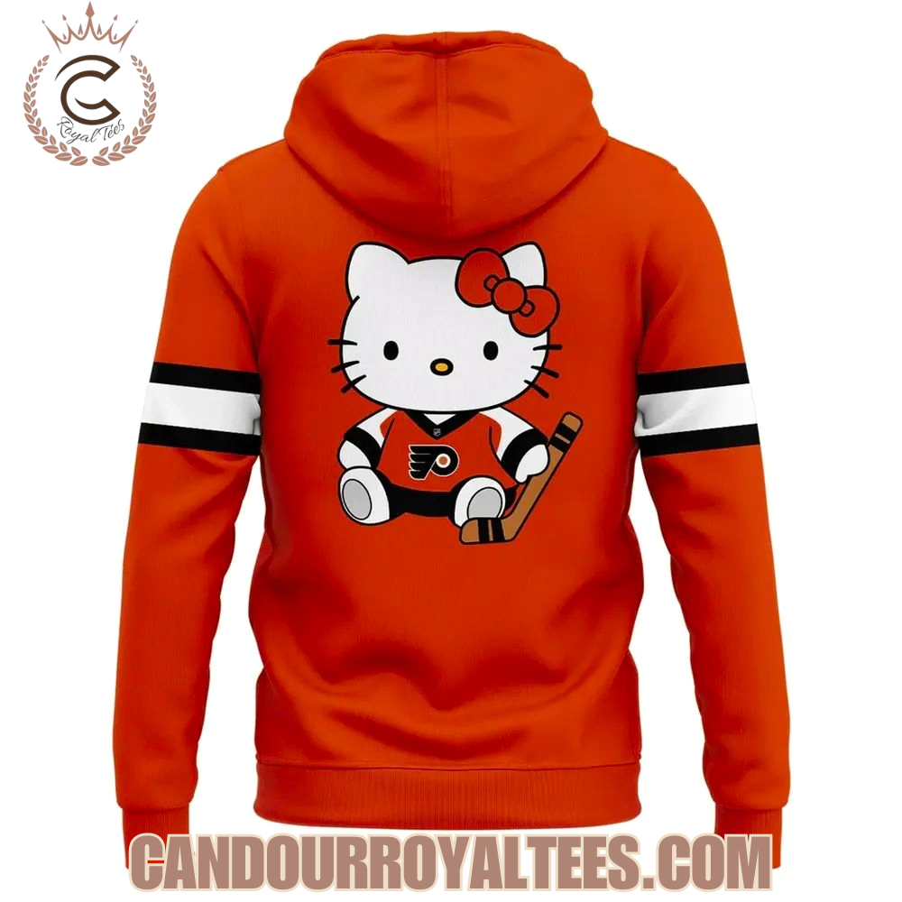 Philadelphia Flyers Hello Kitty Night Hoodie Philadelphia Flyers Hello Kitty Night Hoodie