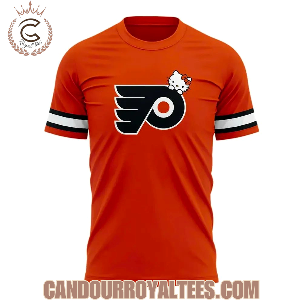 Philadelphia Flyers Hello Kitty Night Hoodie Philadelphia Flyers Hello Kitty Night Hoodie