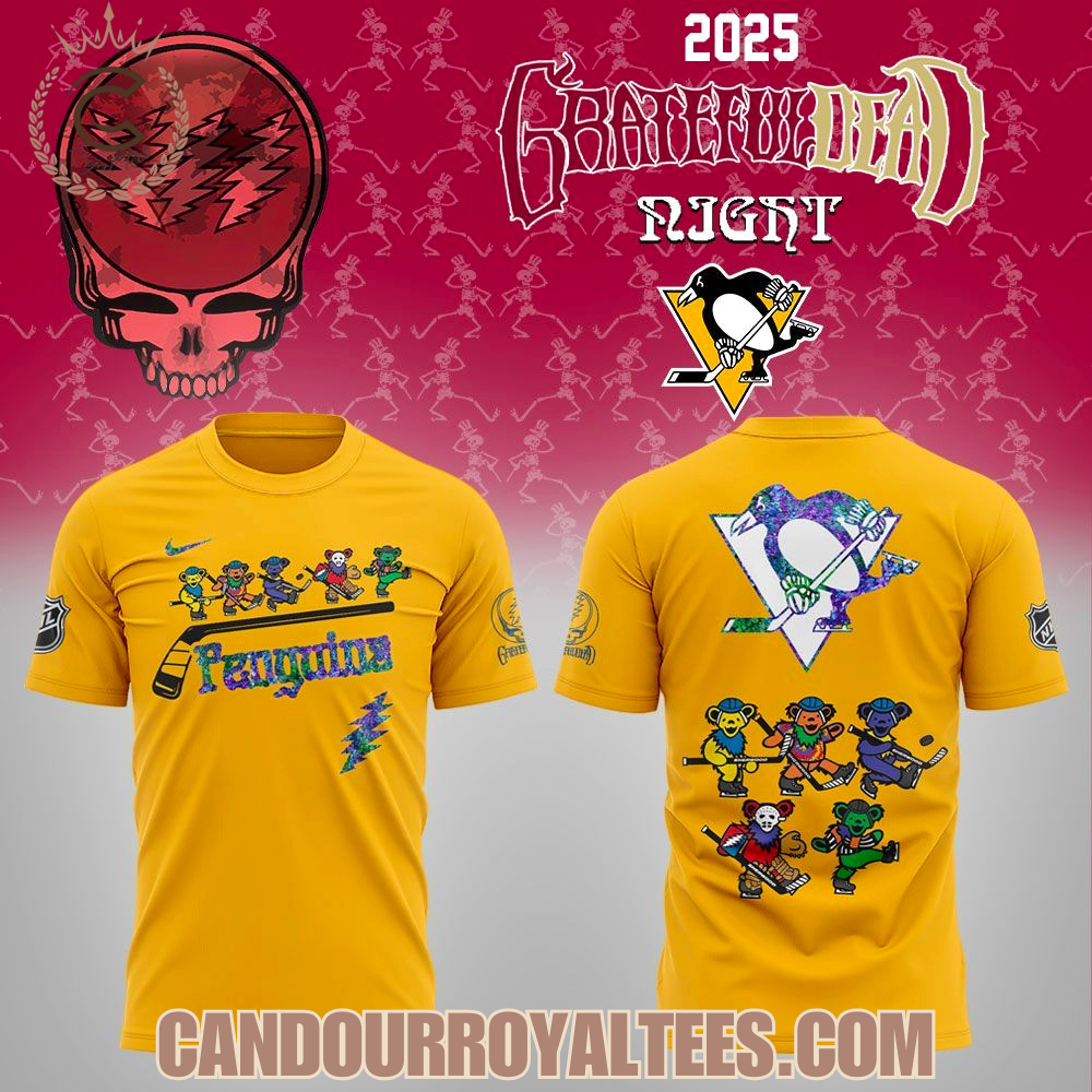Pittsburgh Penguins Grateful Dead Night 2025 Hoodie Pittsburgh Penguins Grateful Dead Night 2025 Hoodie