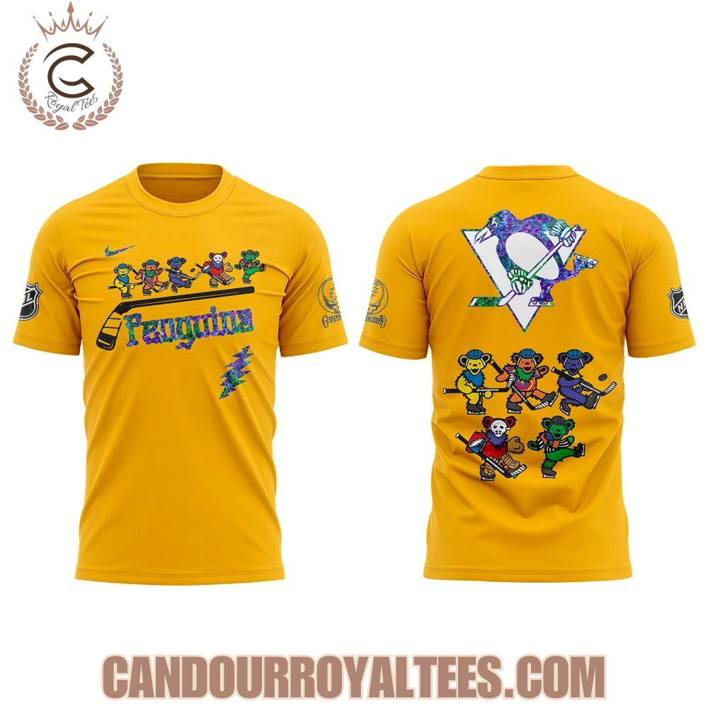 Pittsburgh Penguins Grateful Dead Night 2025 Hoodie Pittsburgh Penguins Grateful Dead Night 2025 Hoodie