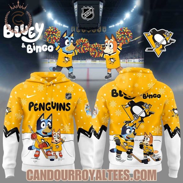 Pittsburgh Penguins x Bluey and Bingo 2025 Hoodie