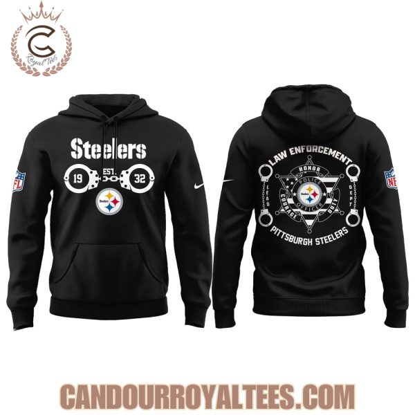 Pittsburgh Steelers Law Enforcement Tshirt, Hoodie