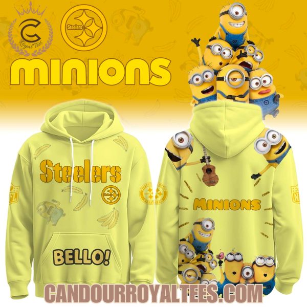 Pittsburgh Steelers x Minions 2025 Hoodie Pittsburgh Steelers x Minions 2025 Hoodie