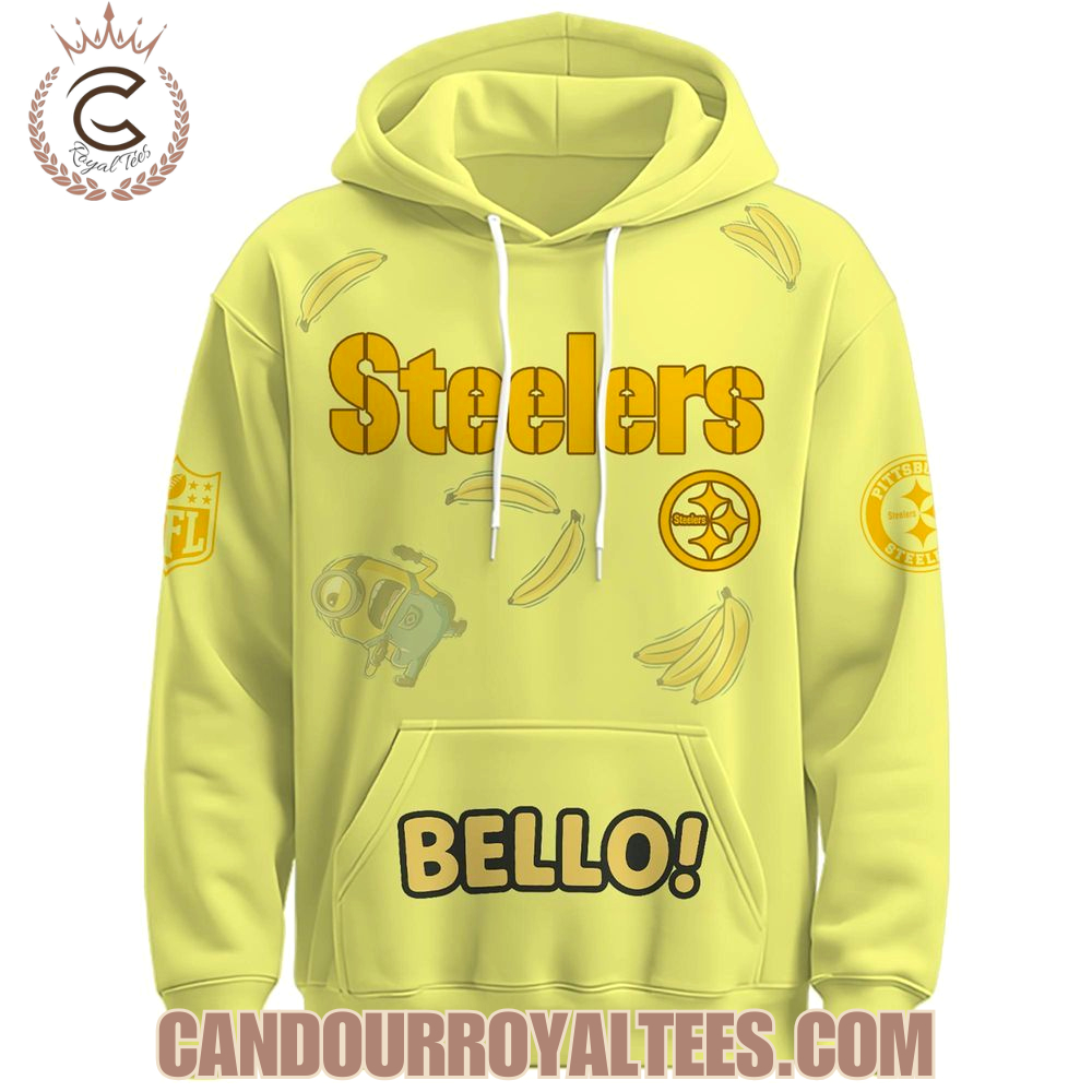 Pittsburgh Steelers x Minions 2025 Hoodie Pittsburgh Steelers x Minions 2025 Hoodie