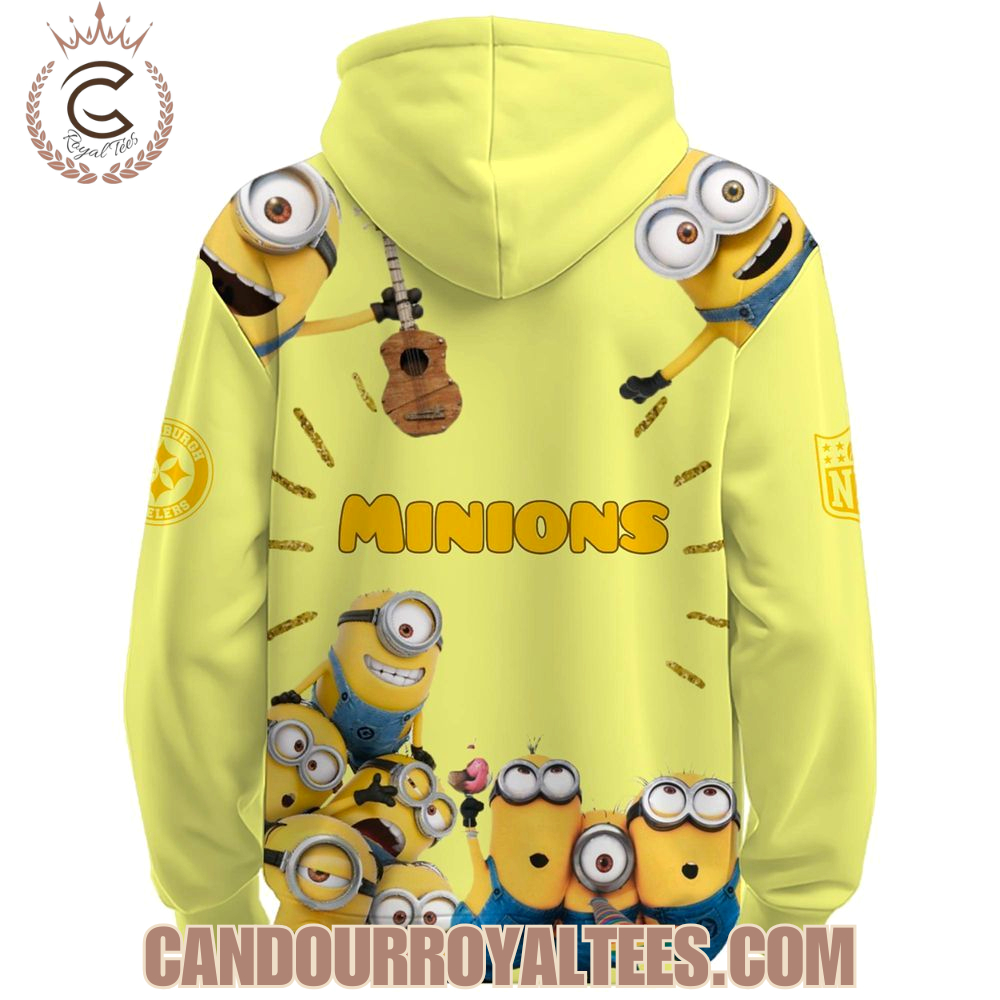 Pittsburgh Steelers x Minions 2025 Hoodie Pittsburgh Steelers x Minions 2025 Hoodie