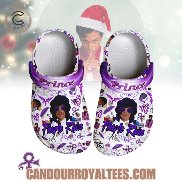 Prince Music Christmas Crocs