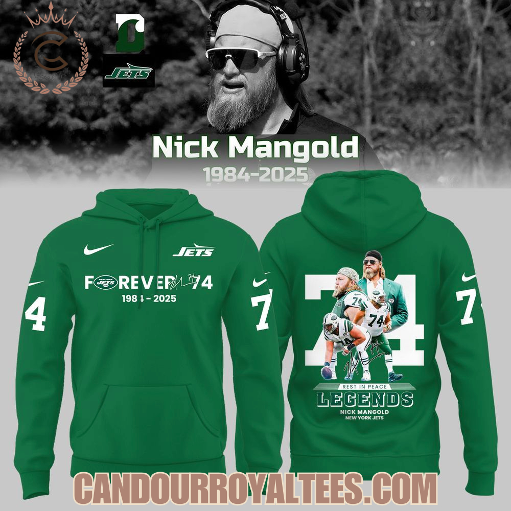 Rest In Peace Forever 74 Nick Mangold Hoodie Rest In Peace Forever 74 Nick Mangold Hoodie