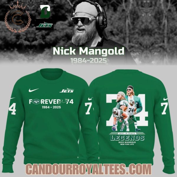 Rest In Peace Forever 74 Nick Mangold Hoodie