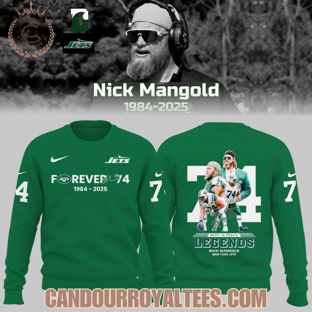 Rest In Peace Forever 74 Nick Mangold Hoodie Rest In Peace Forever 74 Nick Mangold Hoodie
