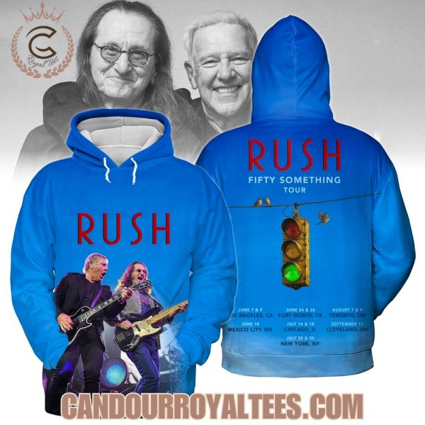 Rush Fifty Something Tour Tshirt, Hoodie