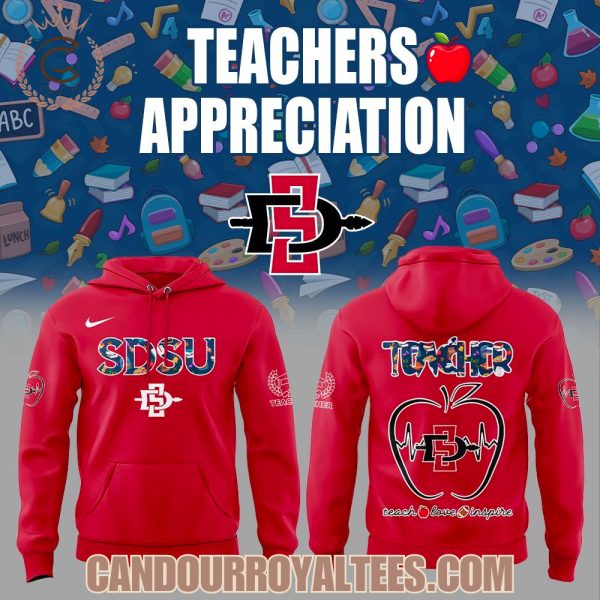 San Diego State Teachers Appreciation 2025 Hoodie