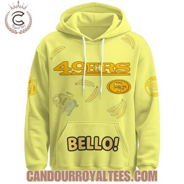 San Francisco 49ers x Minions 2025 Hoodie