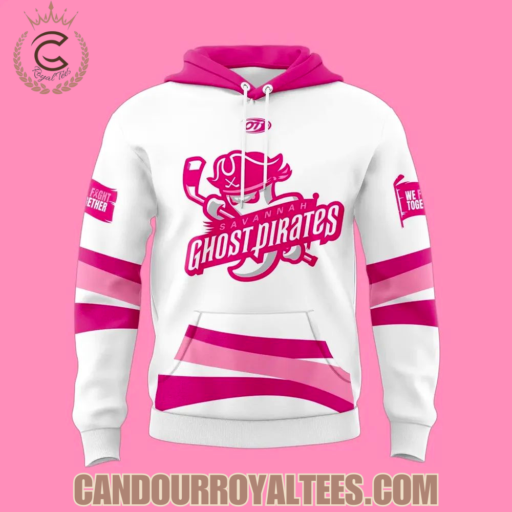 Savannah Ghost Pirates Cancer Specialty Hoodie 2025 Savannah Ghost Pirates Cancer Specialty Hoodie 2025