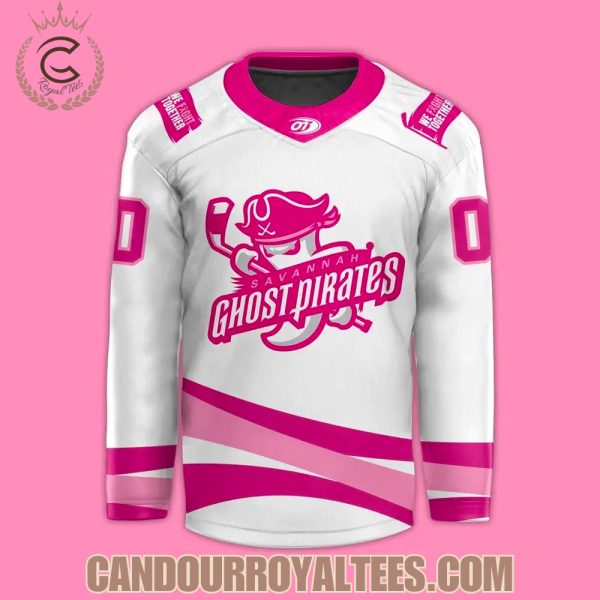 Savannah Ghost Pirates Cancer Specialty Jersey 2025
