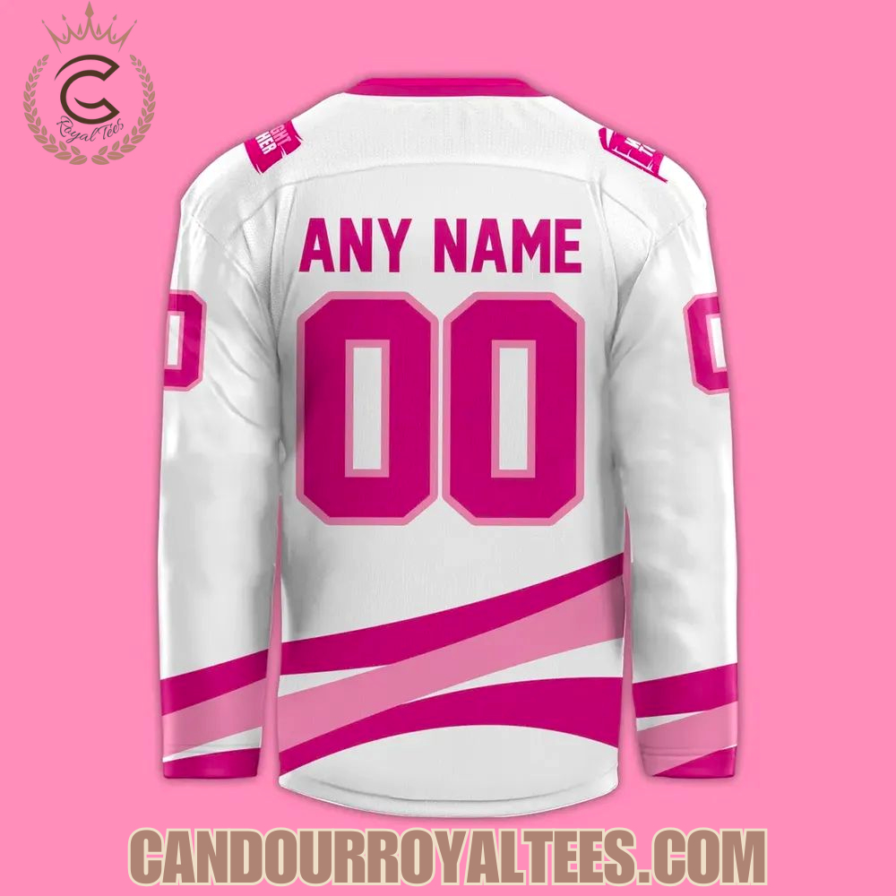 Savannah Ghost Pirates Cancer Specialty Jersey 2025 Savannah Ghost Pirates Cancer Specialty Jersey 2025