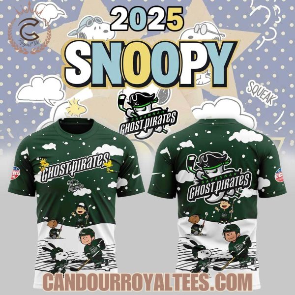 Savannah Ghost Pirates Snoopy and Friends Hoodie