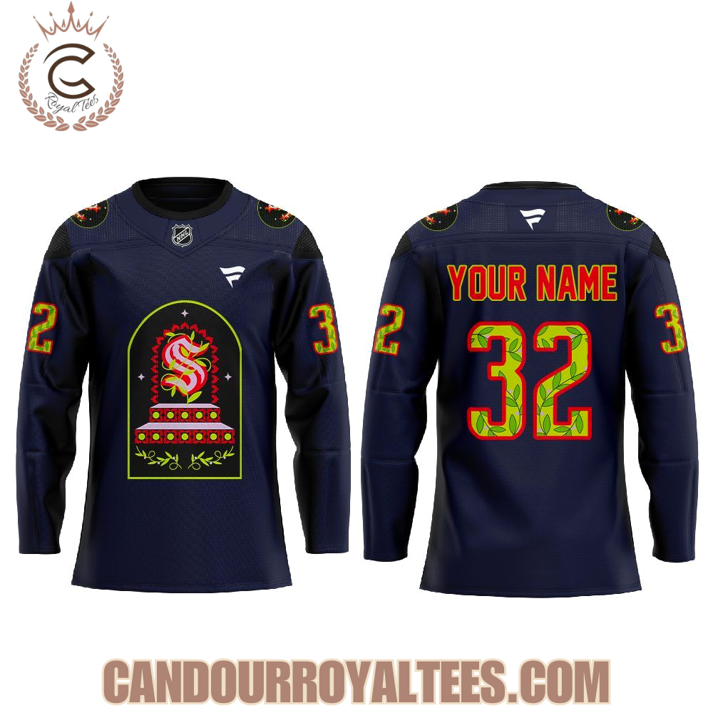 Seattle Kraken Hispanic Heritage Night 2025 Combo Hockey Jersey Custom Name, Number For Fans Seattle Kraken Hispanic Heritage Night 2025 Combo Hockey Jersey Custom Name, Number For Fans