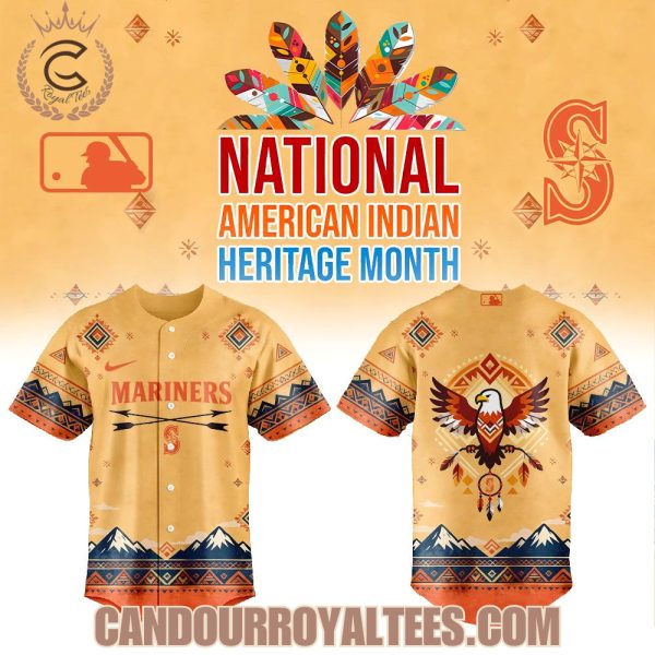 Seattle Mariners Native American Heritage 2025 Jersey
