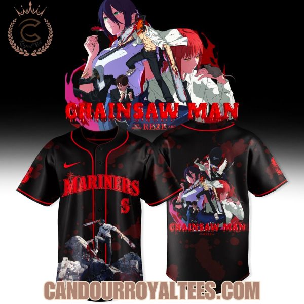 Seattle Mariners x Chainsaw Man Reze Jersey