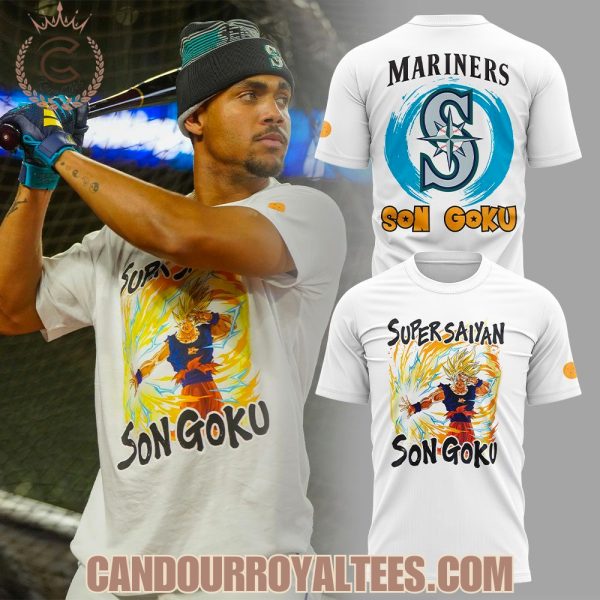 Seattle Mariners x Son Goku Tshirt