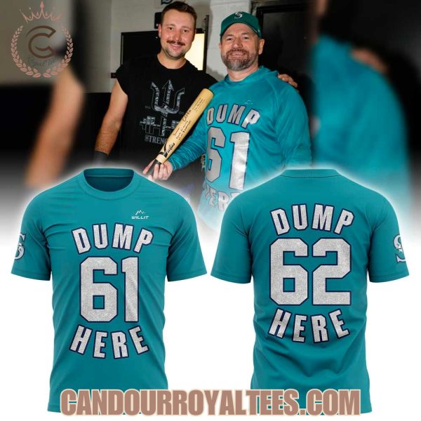 Seattle Marines Cal Raleigh Homer Dump 62 Here Hoodie