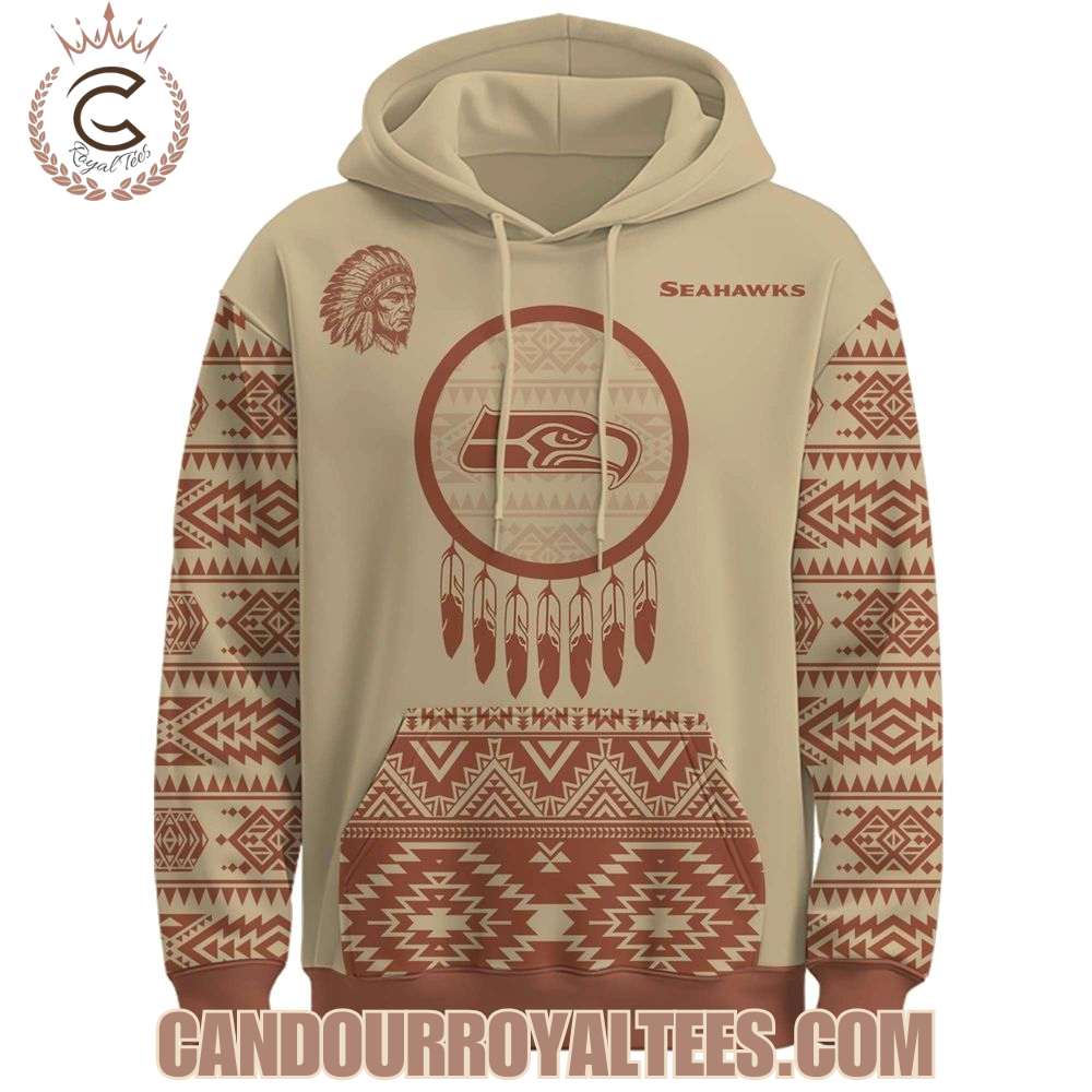 Seattle Seahawks Native American Heritage Month Hoodie Seattle Seahawks Native American Heritage Month Hoodie