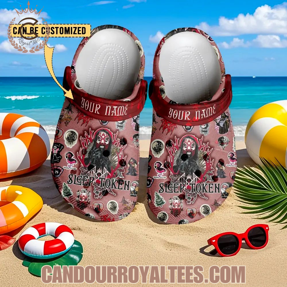 Sleep Token x Christmas Music Crocs Sleep Token x Christmas Music Crocs