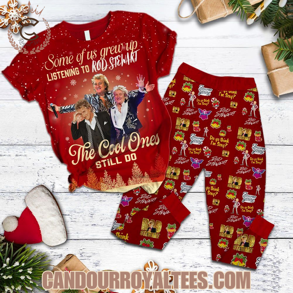 Some Of Us Grew Up Listening To Rod Stewart The Cool Ones Still Do Pajamas Set Some Of Us Grew Up Listening To Rod Stewart The Cool Ones Still Do Pajamas Set