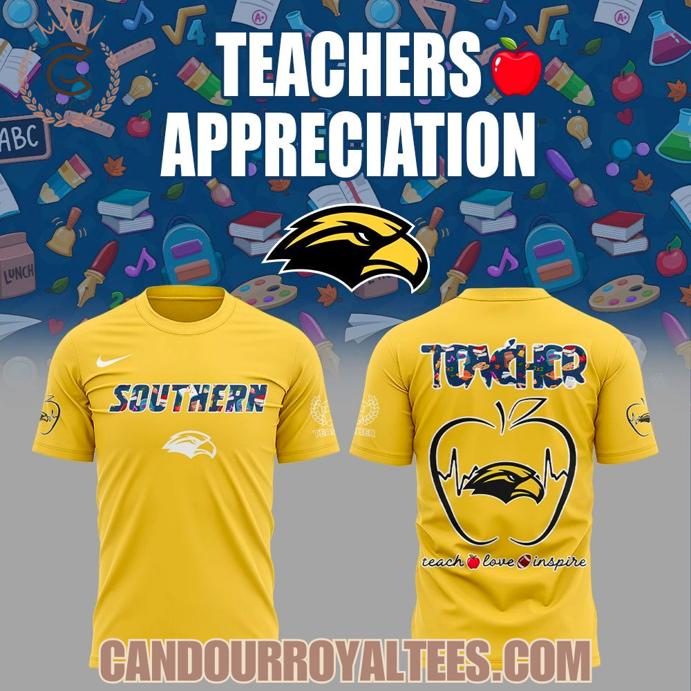 Southern Miss Golden Eagles Teachers Appreciation 2025 Hoodie Southern Miss Golden Eagles Teachers Appreciation 2025 Hoodie