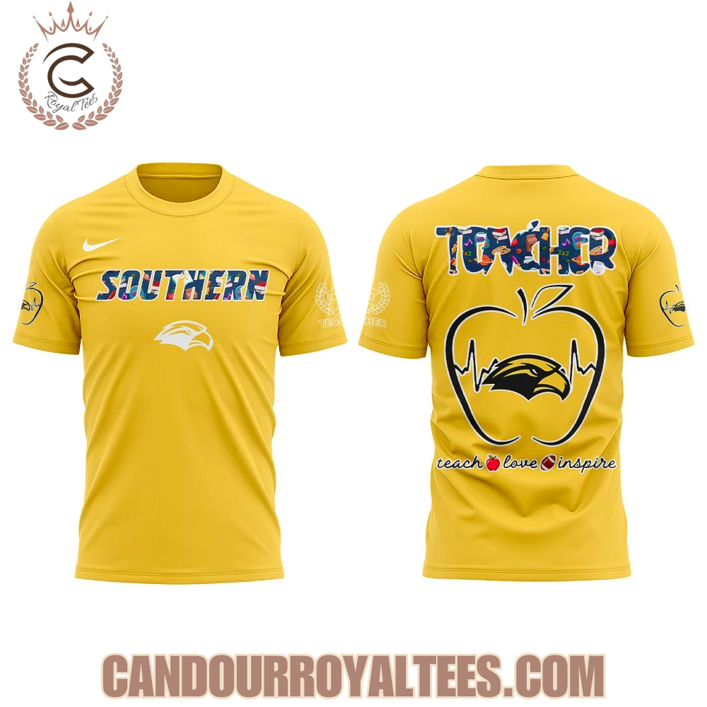 Southern Miss Golden Eagles Teachers Appreciation 2025 Hoodie Southern Miss Golden Eagles Teachers Appreciation 2025 Hoodie